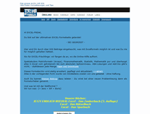 Tablet Screenshot of excelformeln.de